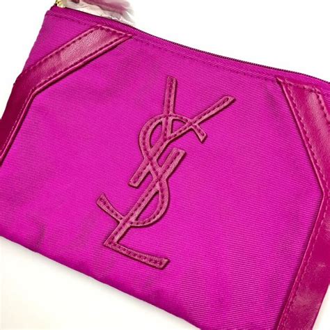 ysl cosmetic bag ebay